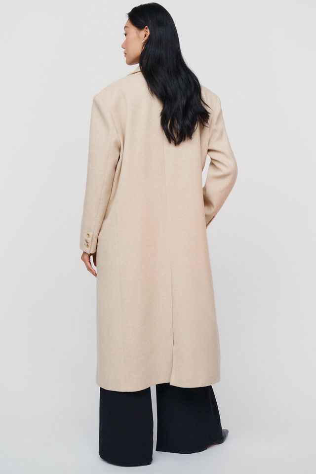 By Anthropologie Tailored Longline Coat #5