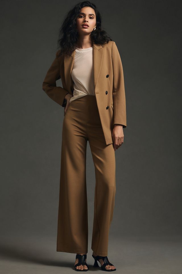 Rag & Bone Irina Ponte Trouser in Brown