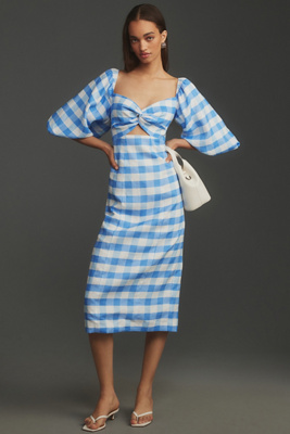 noa noa linen dress NOA LINEN DRESS