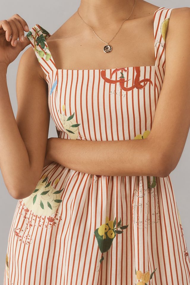 RHODE Marla Linen Dress #1