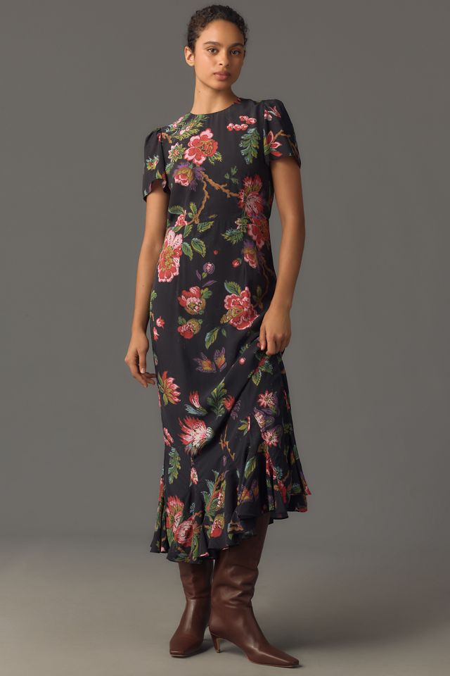 RHODE Lulani Midi Dress | Anthropologie