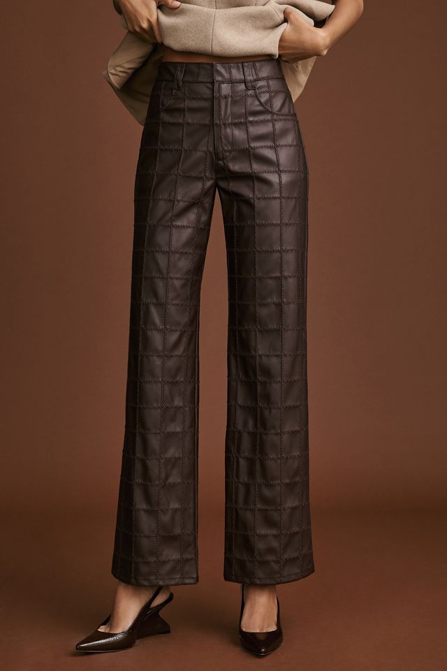 パンツ BAUM UND PFERDGARTEN Women Straight Pants 24298 C1403 BROWN Baum und Pferdgarten Nikisha Pants | Anthropologie