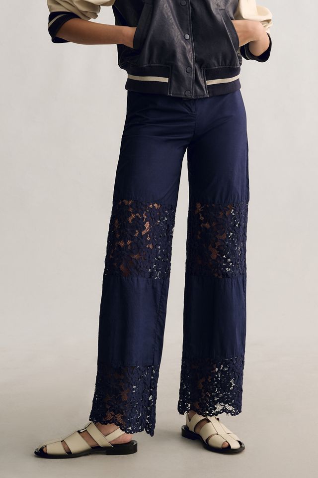 Baum und Pferdgarten Nanna Lace Pants | Anthropologie