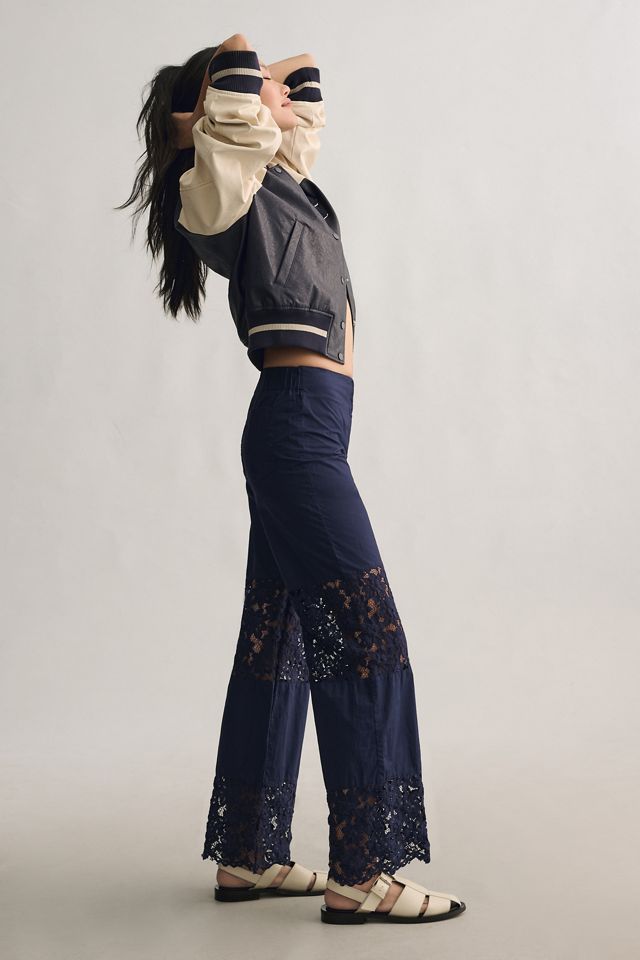 Baum und Pferdgarten Nanna Lace Pants | Anthropologie