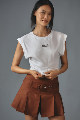 【Anthropologie】Baum und Pferdgartenセリンダニット スカート Baum und Pferdgarten Smilla Tie-Belt Zebra Knee-Length