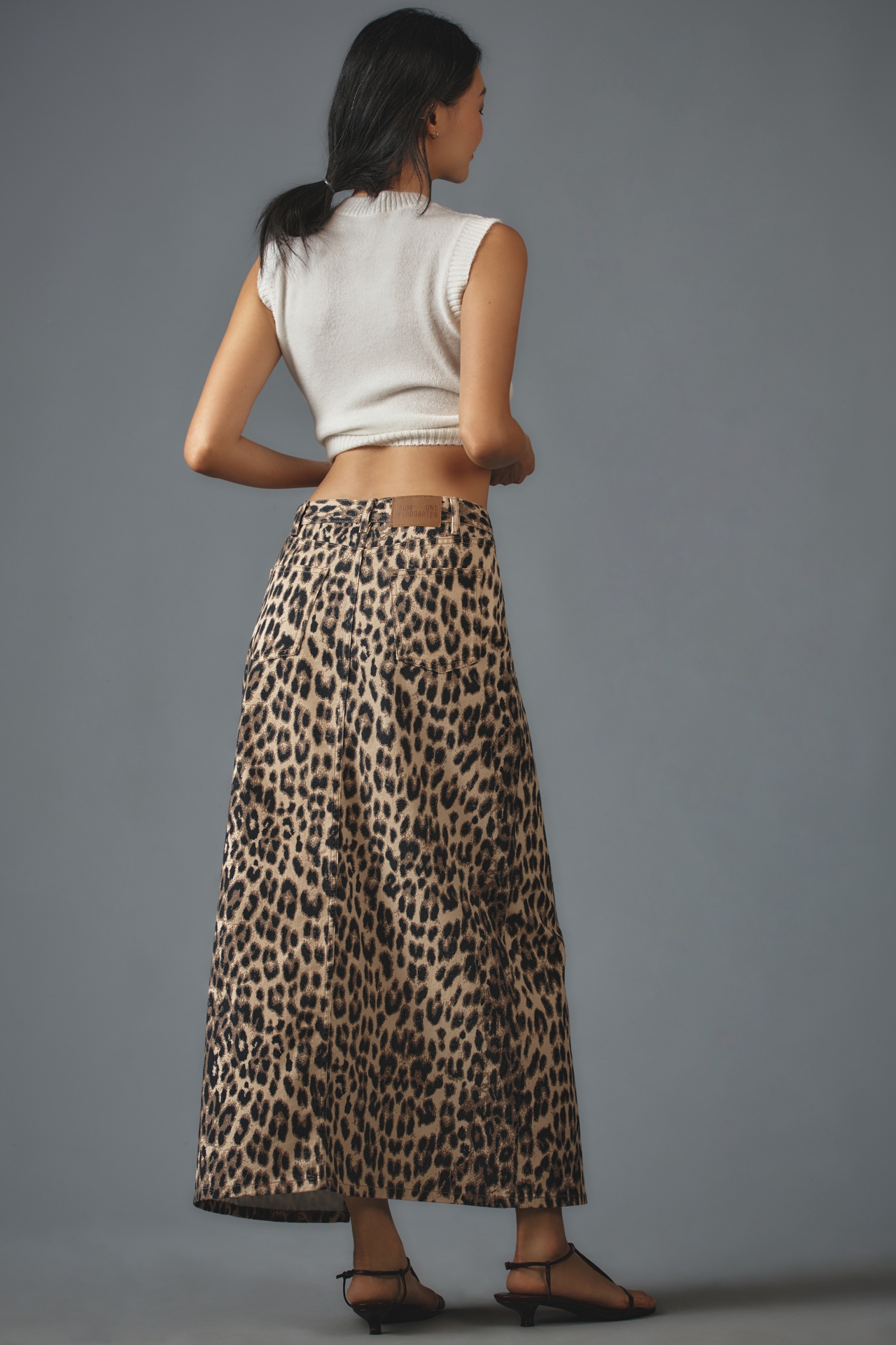 Baum und Pferdgarten Sigge Leopard Maxi Skirt