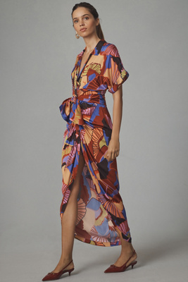 Le Superbe Miko Midi Dress | Anthropologie