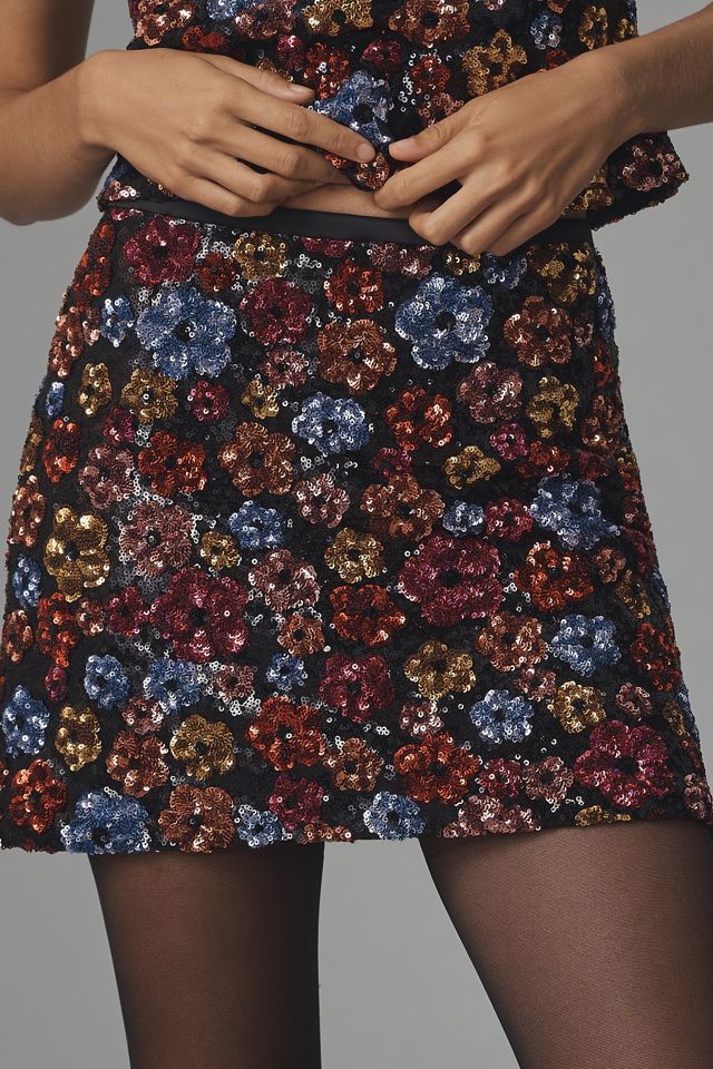 Le Superbe Murakami Flower Mini Skirt #1