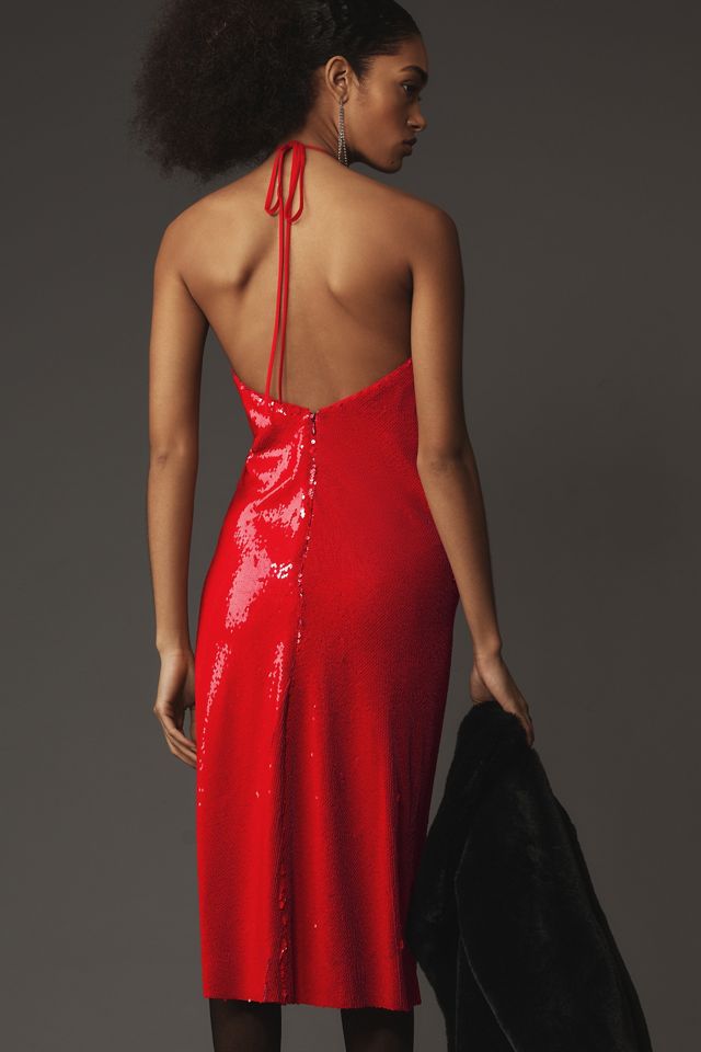 Le Superbe Kaia Botanica Sequin Midi Dress #1