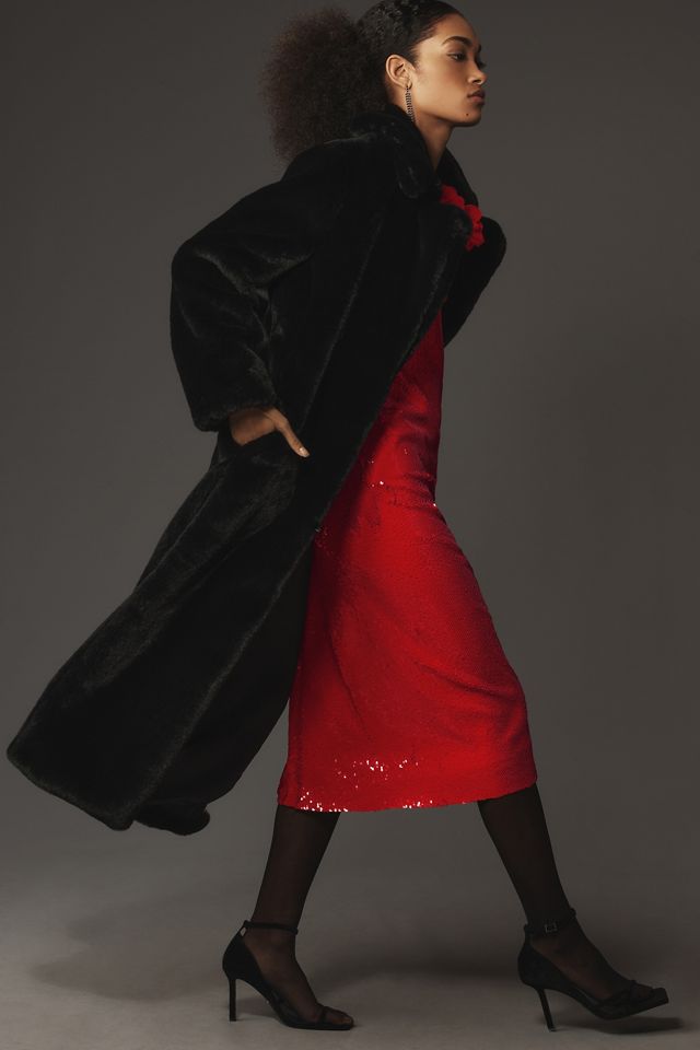 Le Superbe Kaia Botanica Sequin Midi Dress #3