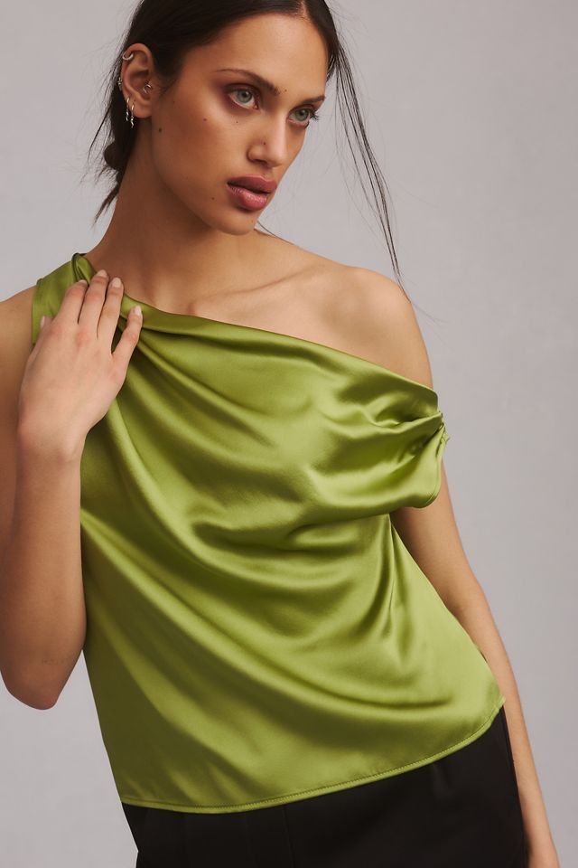 Reformation Annika Silk Top #3