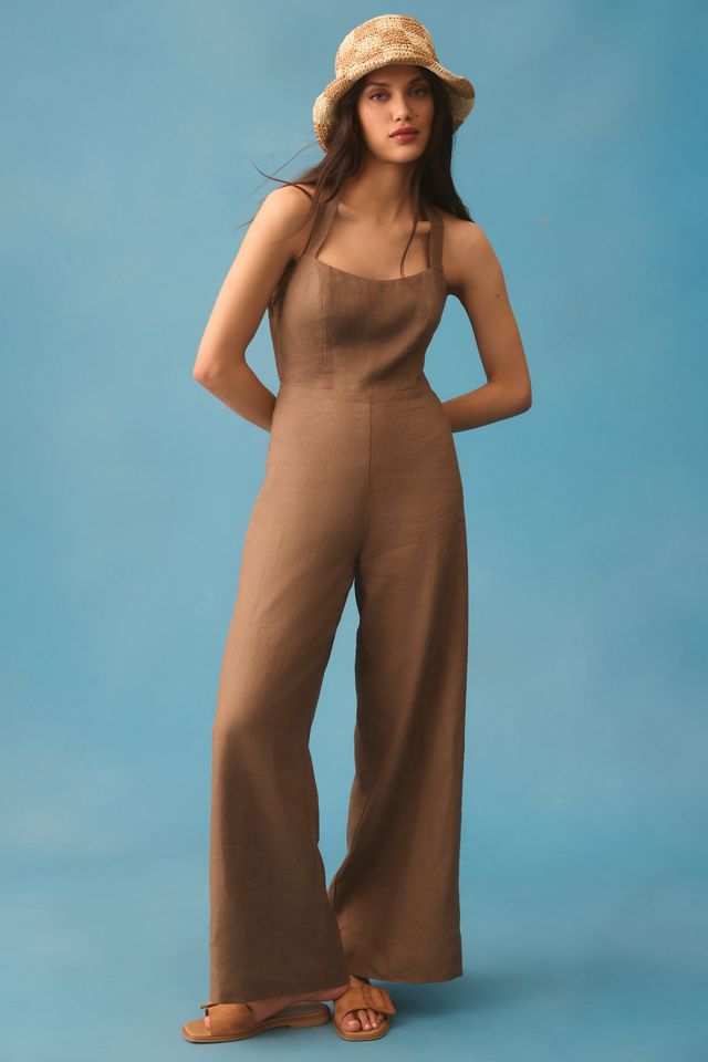 Reformation Autumn Linen Jumpsuit #2