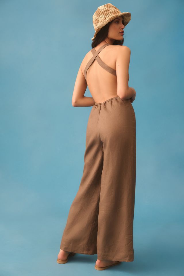 Reformation Autumn Linen Jumpsuit #3