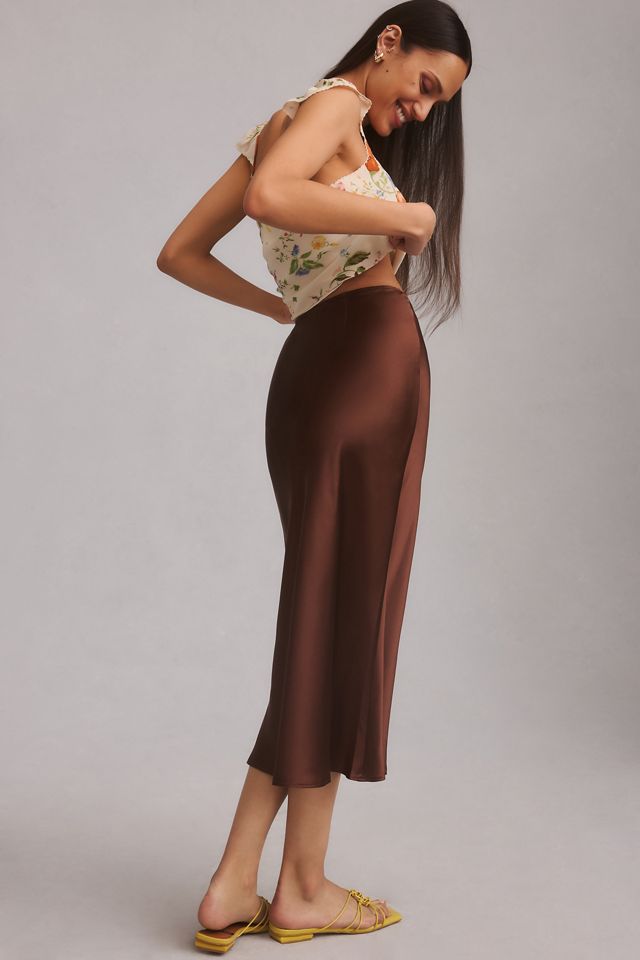 Reformation Pratt Silk Skirt #2