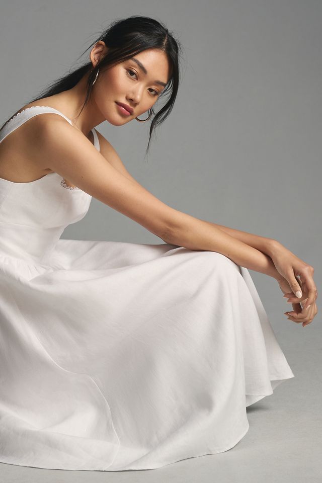 Reformation Tagliatelle Linen Dress #1