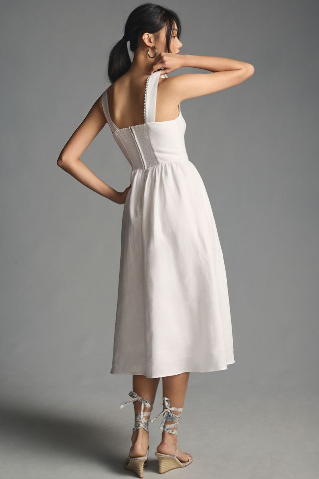 Reformation Tagliatelle Linen Dress #2