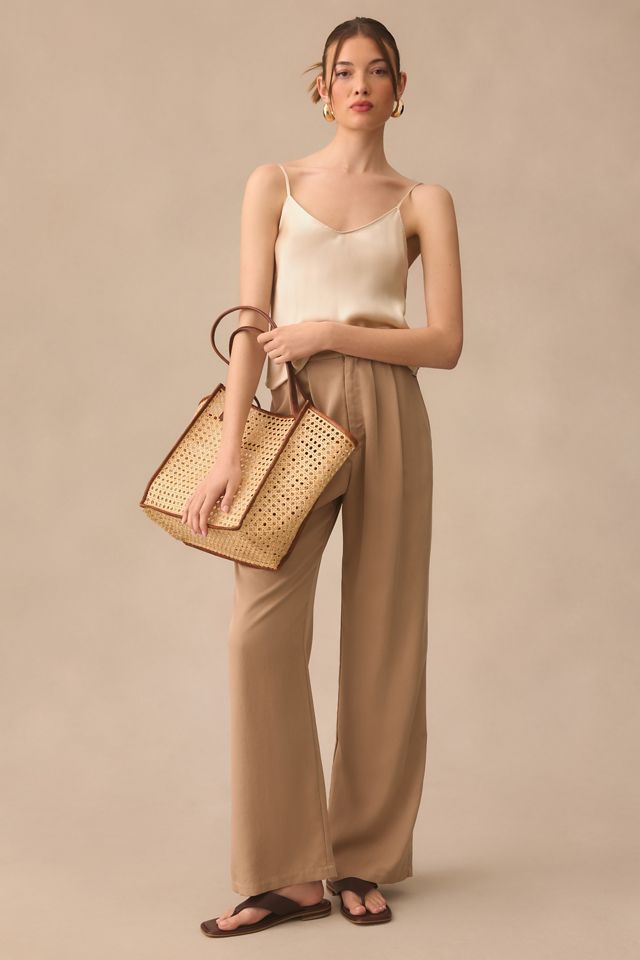 Reformation Teddy Silk Top #2