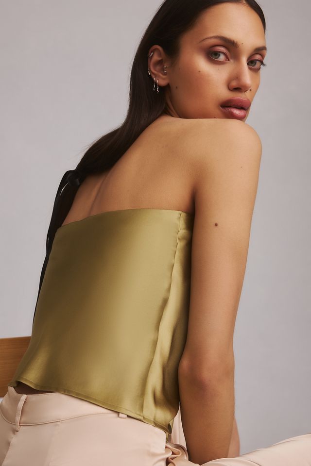 Reformation Spritz Silk Top #1