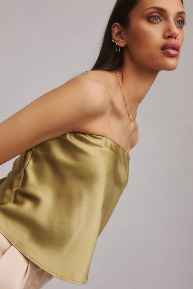 Reformation Spritz Silk Top #3