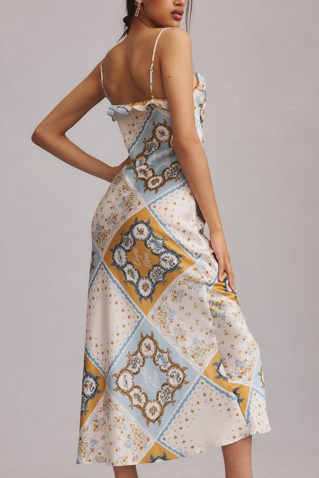 Reformation Aribella Silk Dress #1