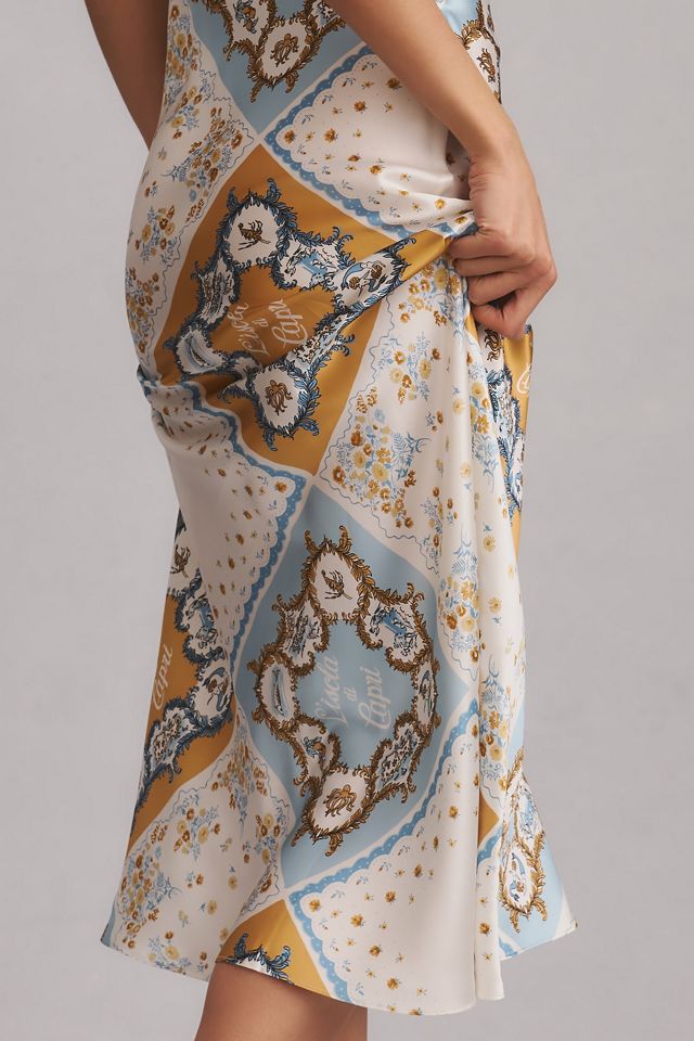 Reformation Aribella Silk Dress #4