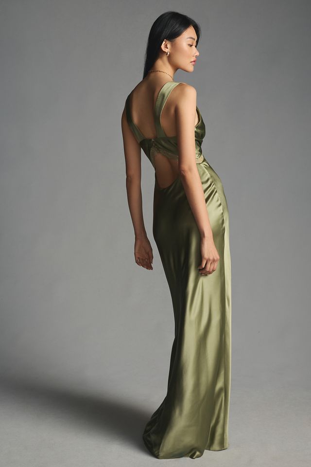 Reformation Chania Silk Dress #2