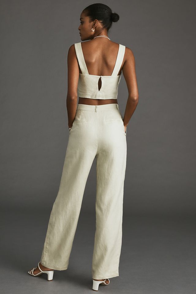Reformation Olivia Linen Two-Piece Set #1