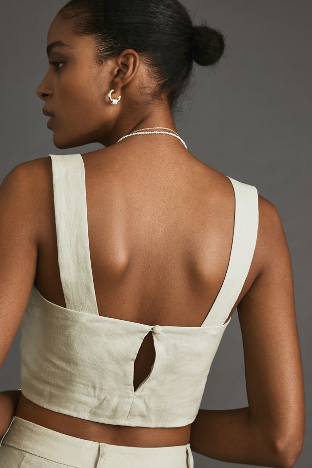 Reformation Olivia Linen Two-Piece Set #2