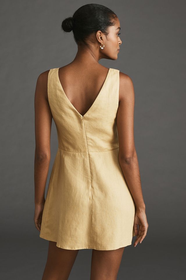 Reformation Zenni Linen Dress #1
