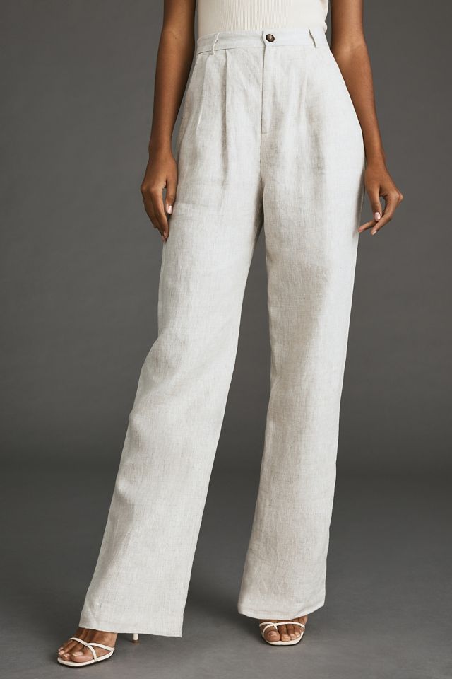 Reformation Mason Linen Pants #1