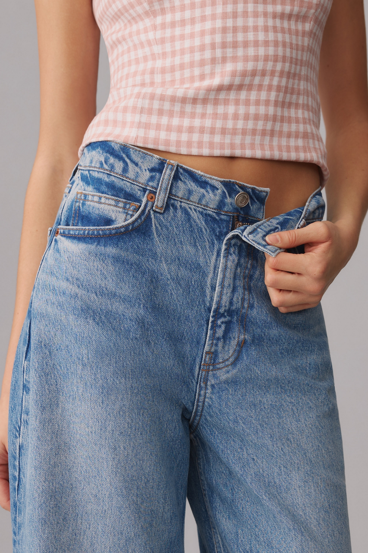 Reformation Cary High-Rise Wide-Leg Jeans