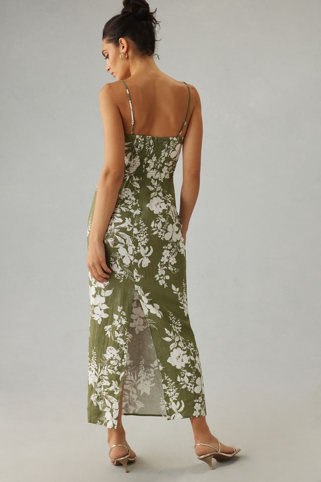reformation frankie linen maxi dress Frankie Linen Dress Es