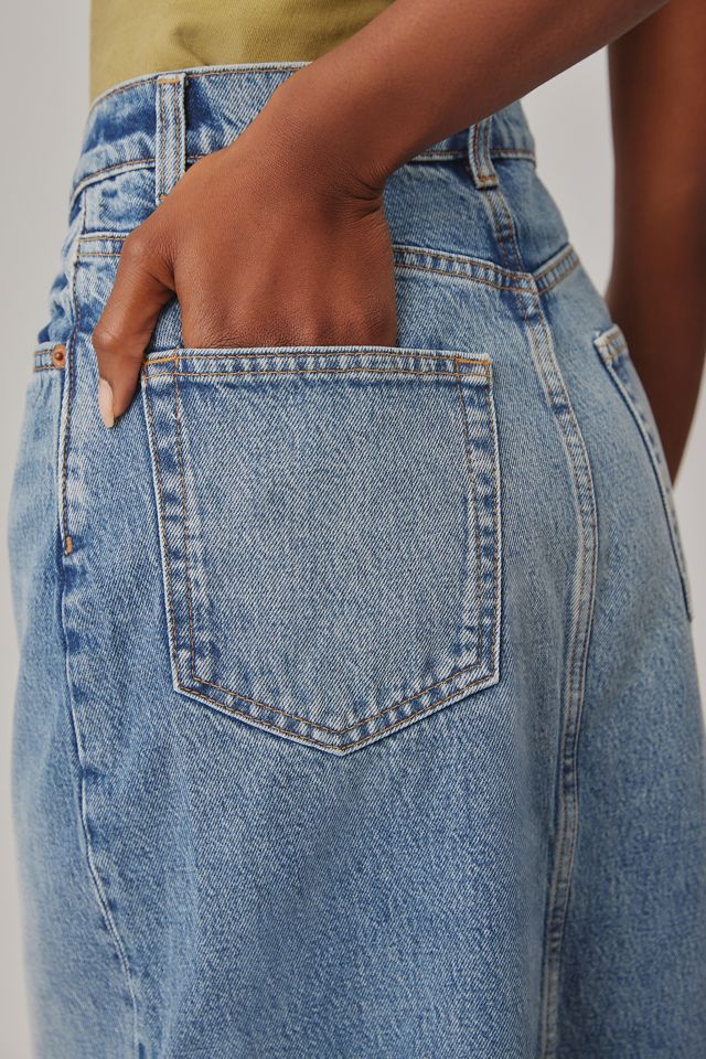 Reformation Nila Long Denim Skirt #6