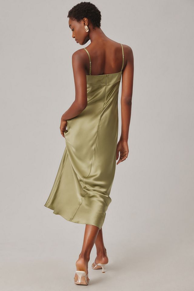 Reformation Kailyn Silk Dress #2
