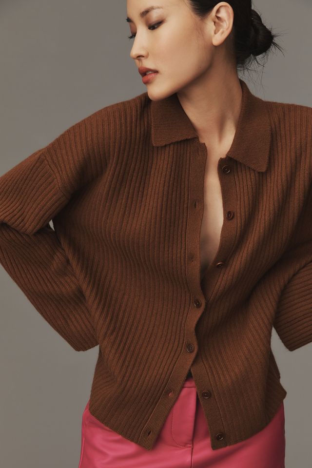 Reformation Fantino Cashmere Cardigan Sweater #2