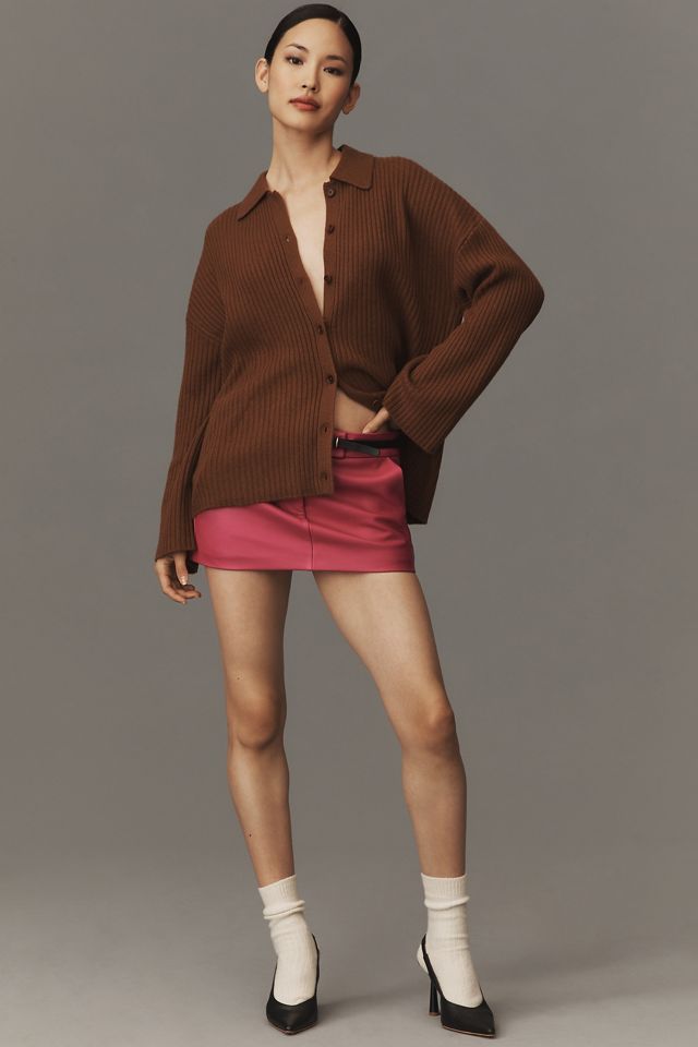 Reformation Fantino Cashmere Cardigan Sweater #3