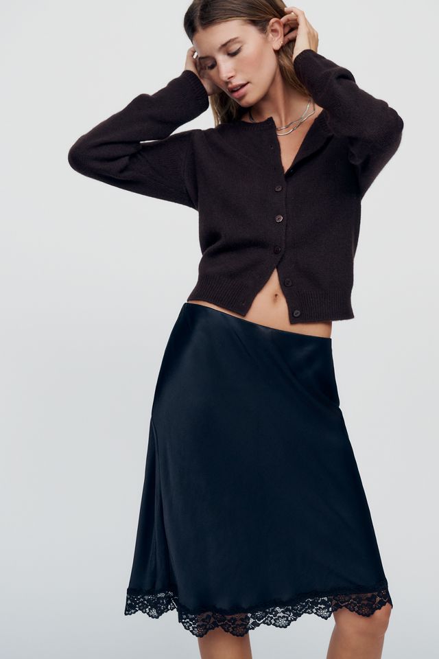 Reformation Clara 100% Cashmere Crew Cardigan #1