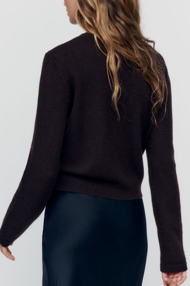 Reformation Clara 100% Cashmere Crew Cardigan #2