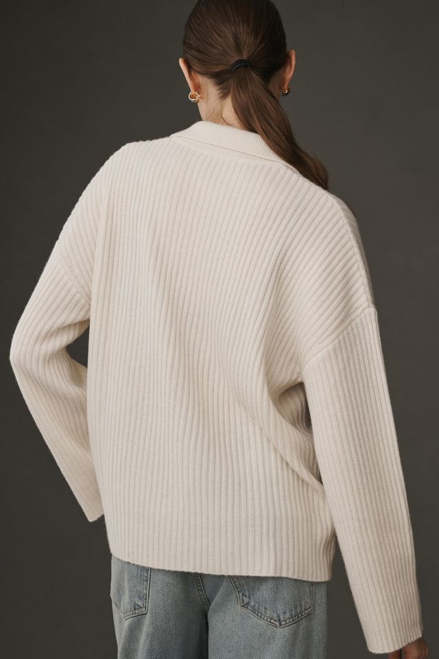 Reformation Fantino Cashmere Cardigan Sweater #1