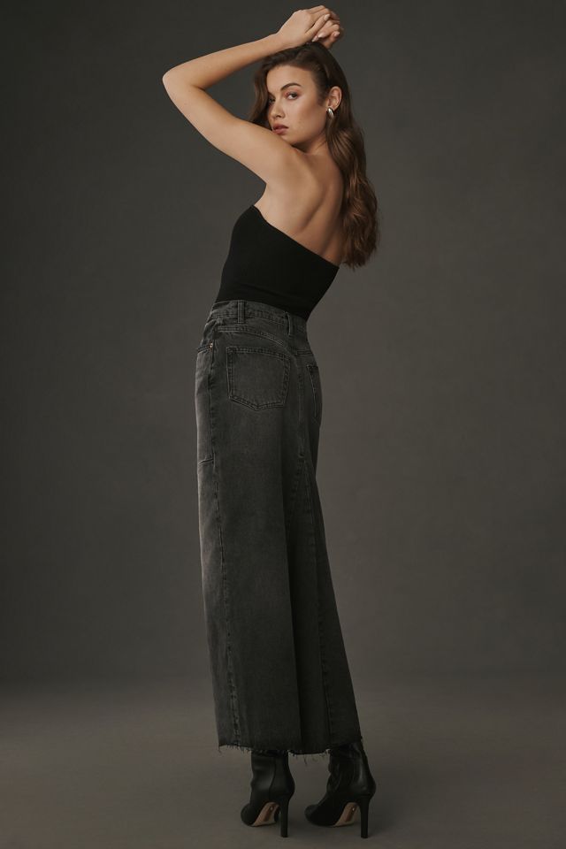 Reformation Tazz Maxi Denim Skirt