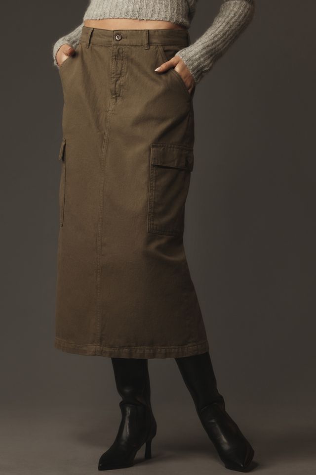 Reformation Maggi Cargo Midi Skirt #1