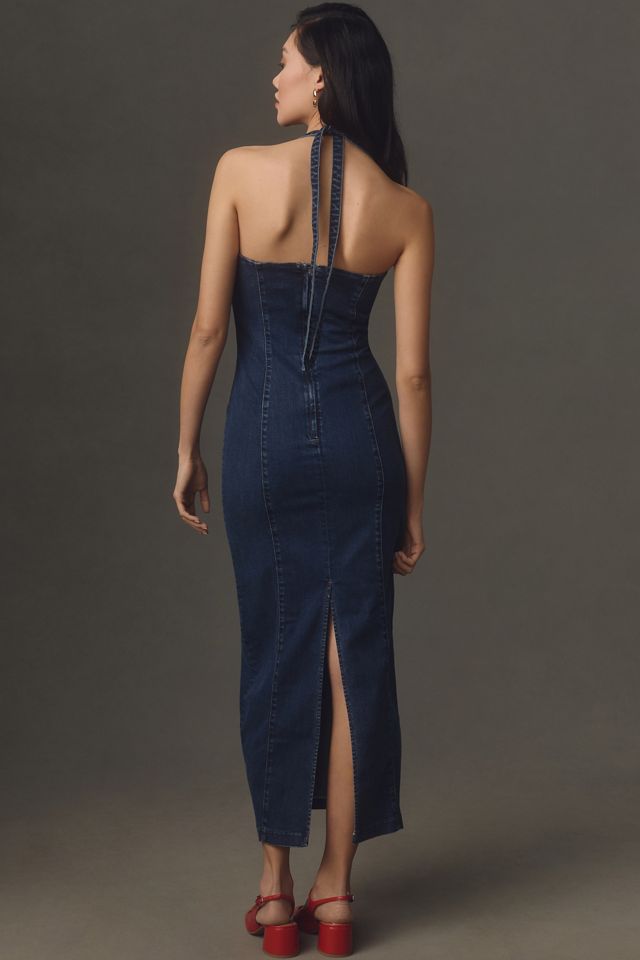 Reformation Evita Denim Dress #2