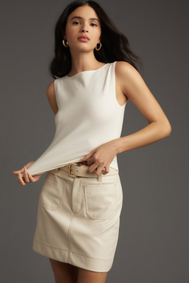 Shop Reformation Dusk Knit Top In White