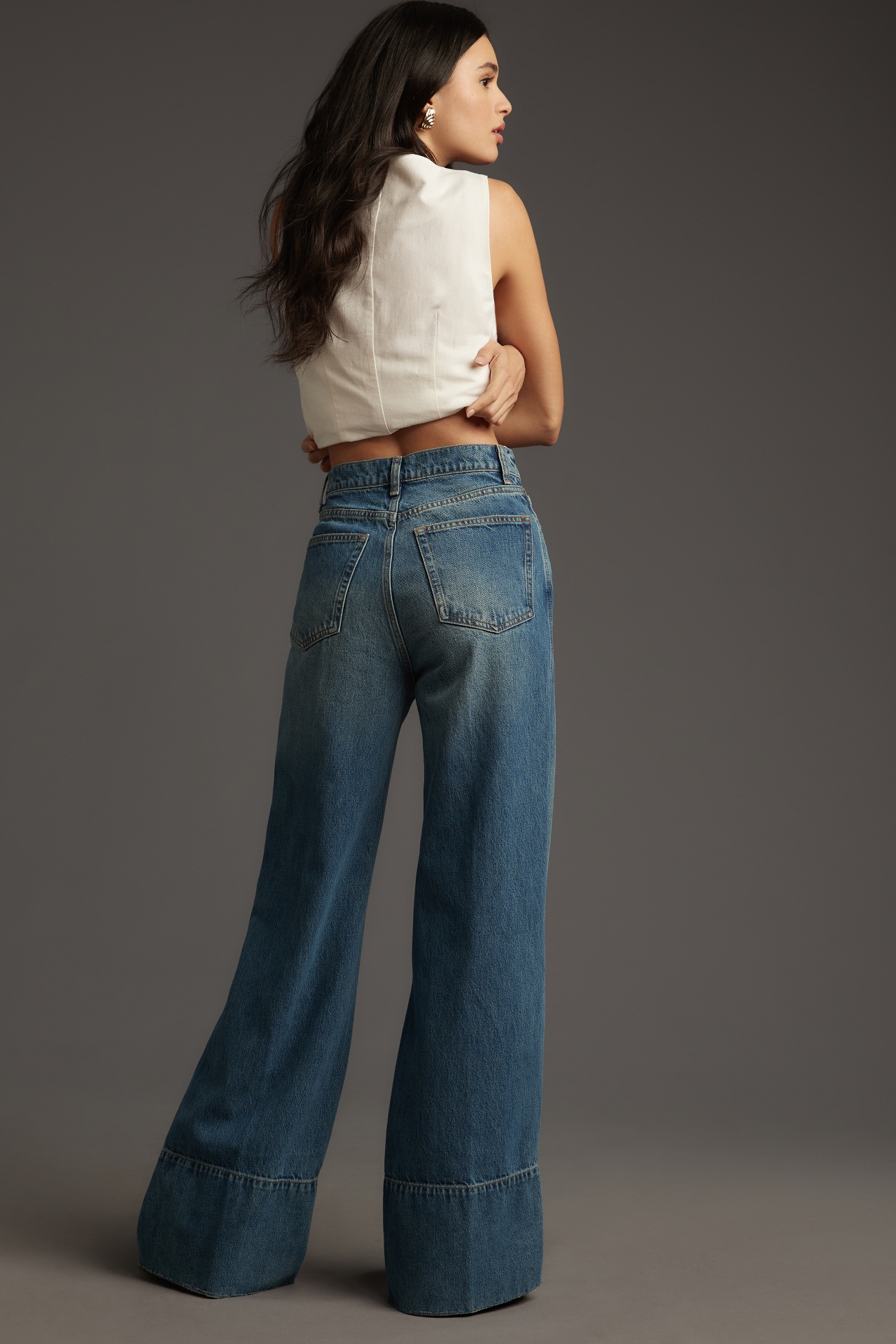 Reformation Penney High-Rise Relaxed Flare Jeans