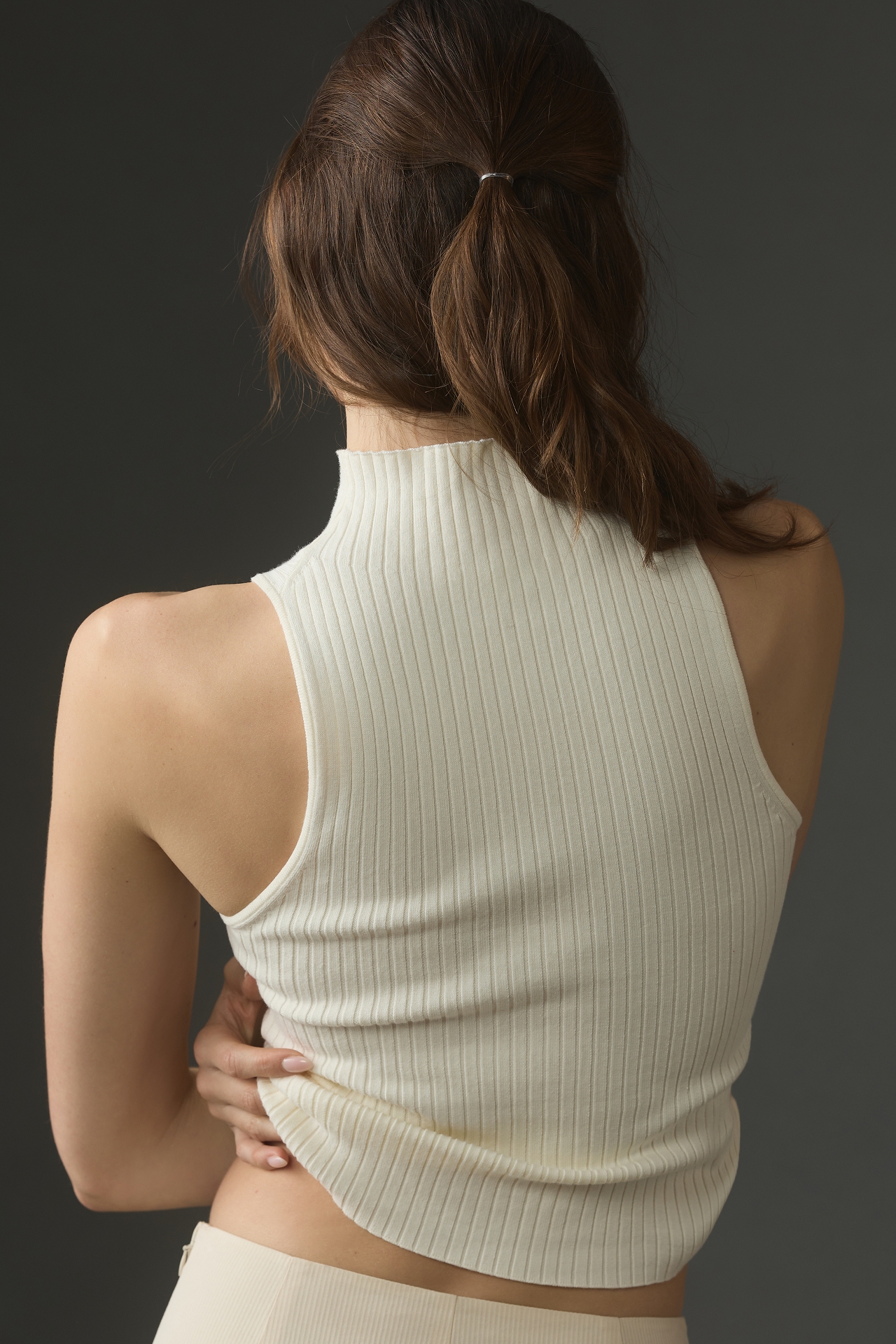 Reformation Tallulah Ribbed Sweater Tank