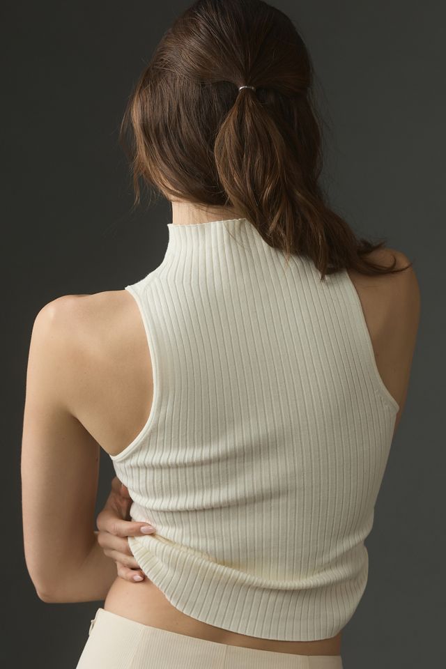 Reformation Tallulah Ribbed Sweater Tank #1