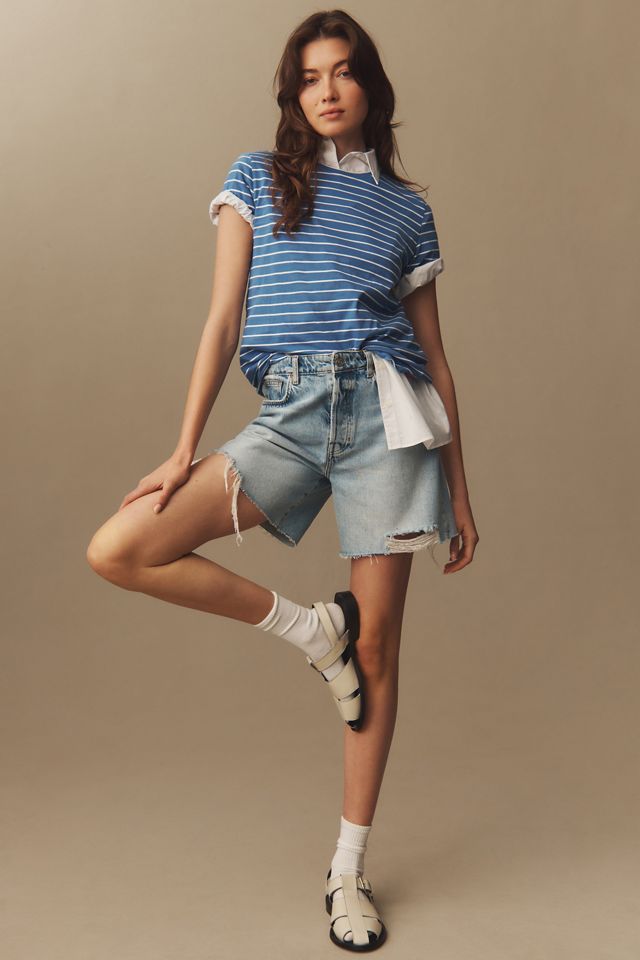 Reformation Raye Mid-Rise Relaxed Jean Shorts #2