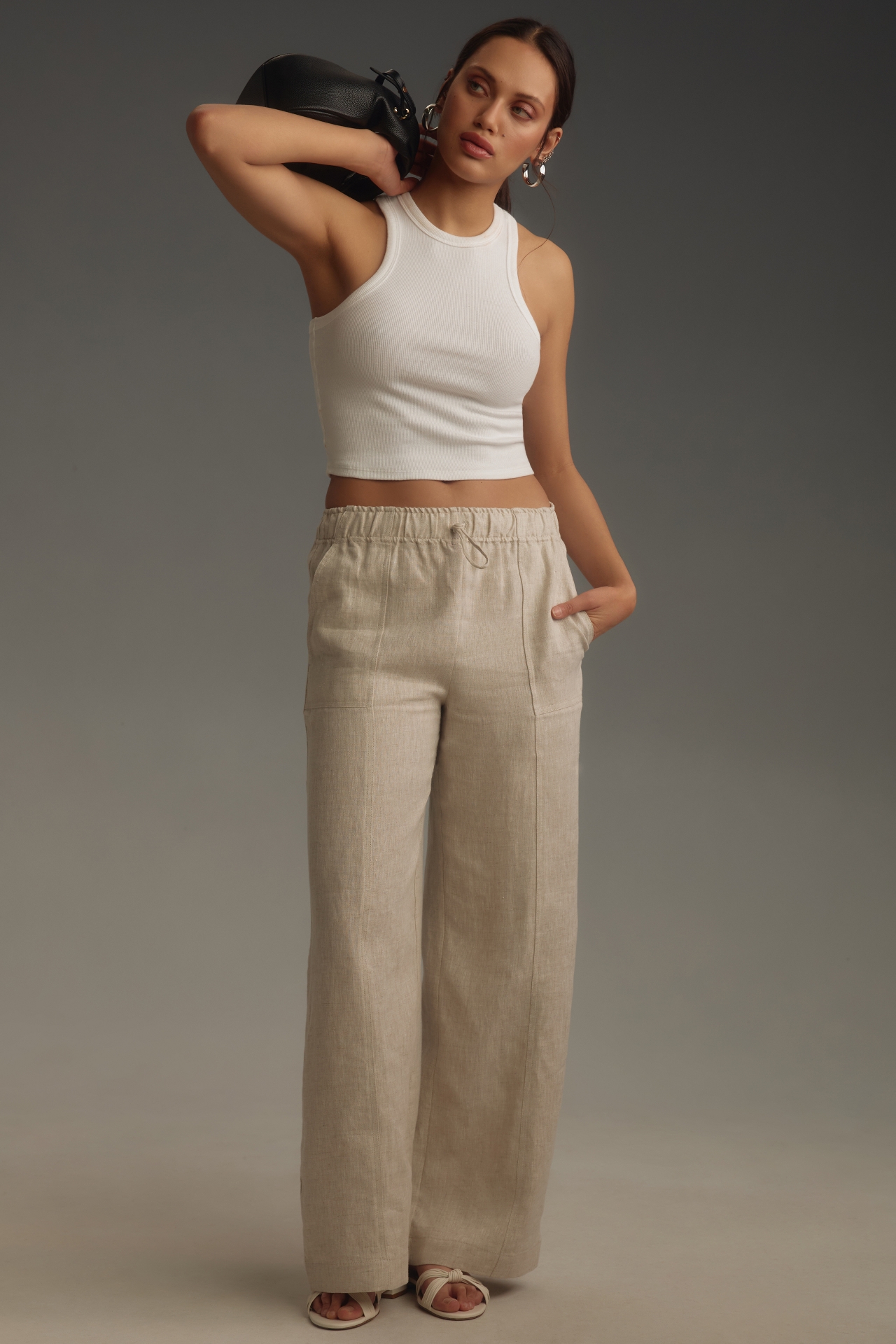 Reformation Declan Linen Pants