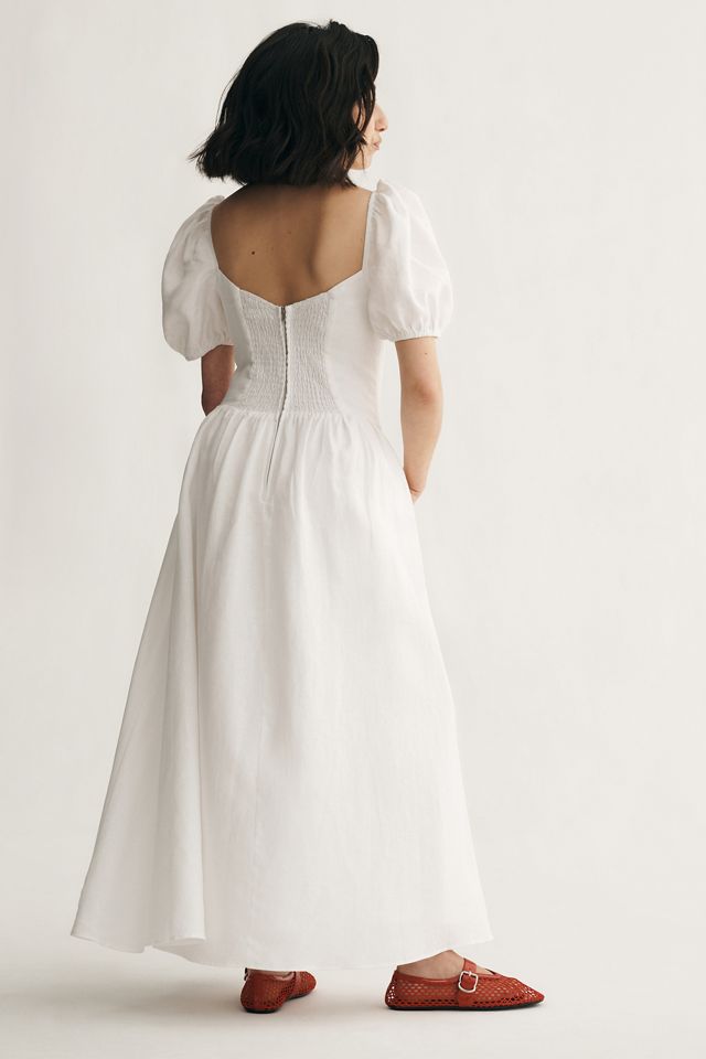 Reformation Davila Linen Midi Dress #3