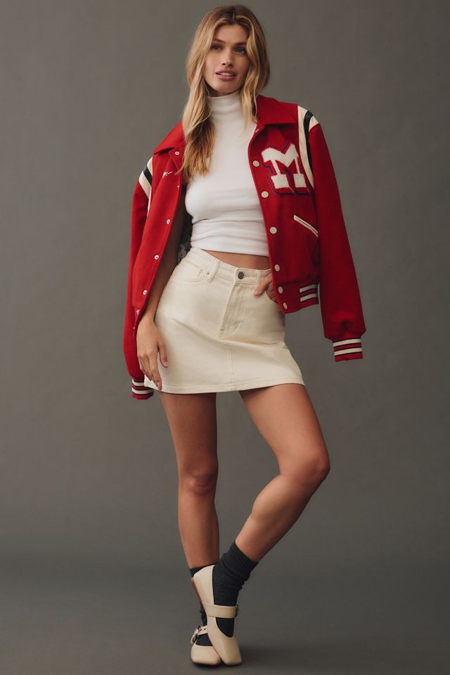Reformation Lydia High-Rise Denim Mini Skirt #2